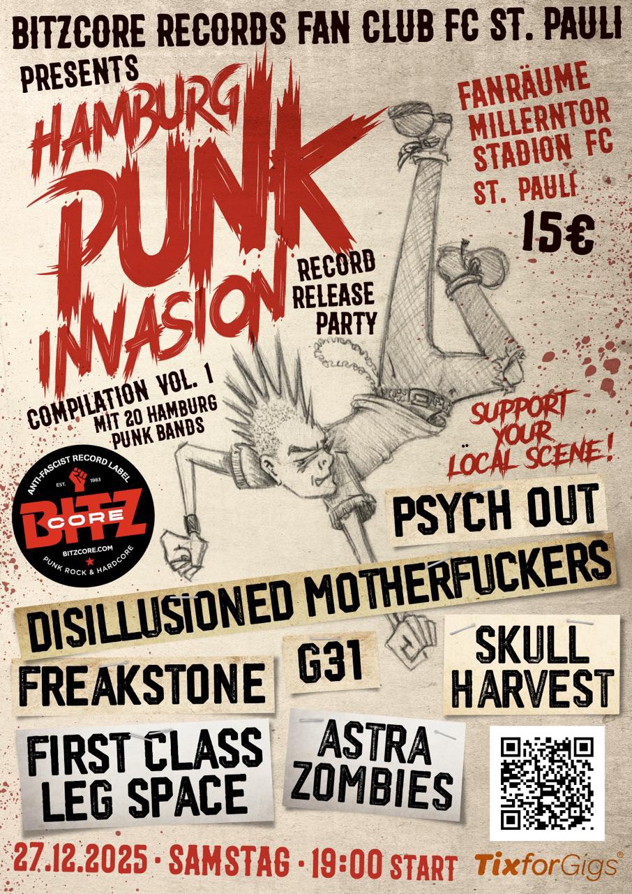 Punk Invasion Poster